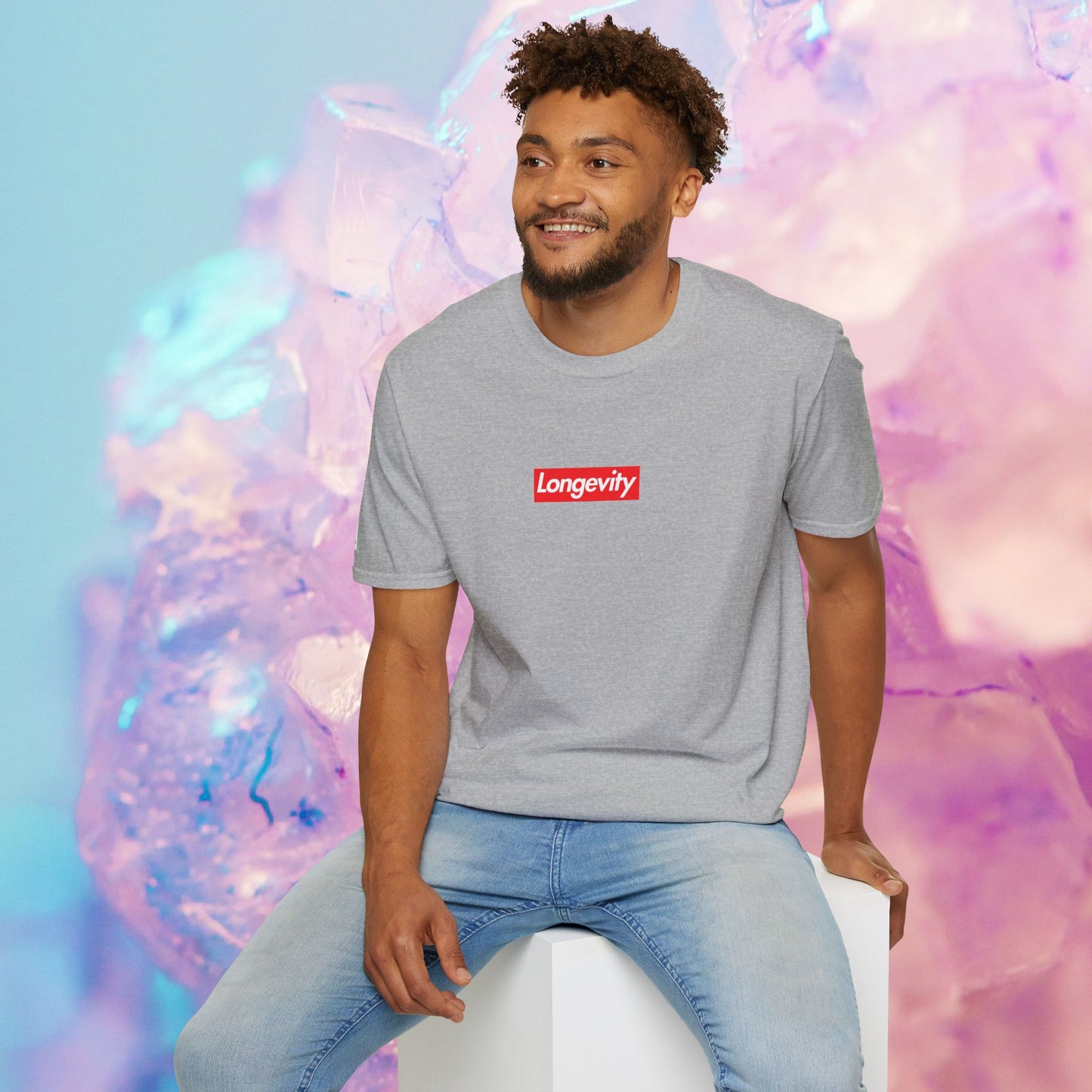 Longevi-Tee Red