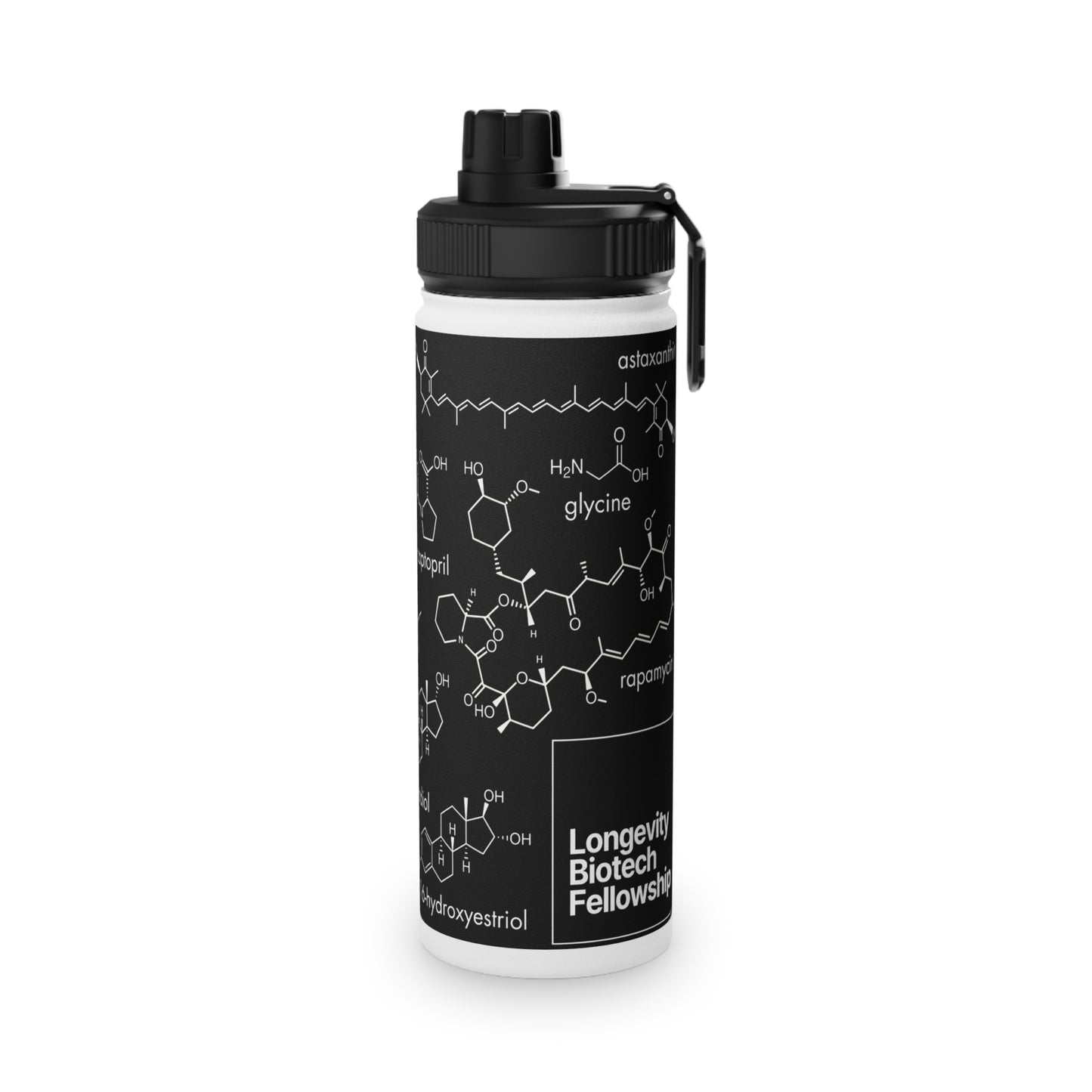 ITP Stainless Steel Water Bottle, 18 oz