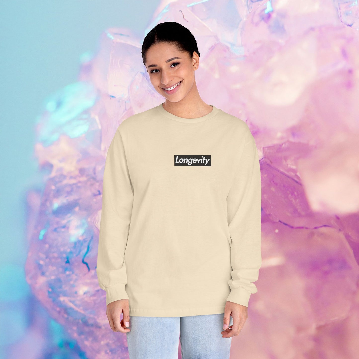 Long-Sleeve Hourglass Longevi-Tee