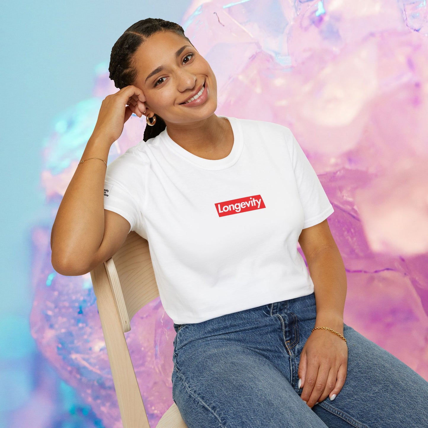 Longevi-Tee Red