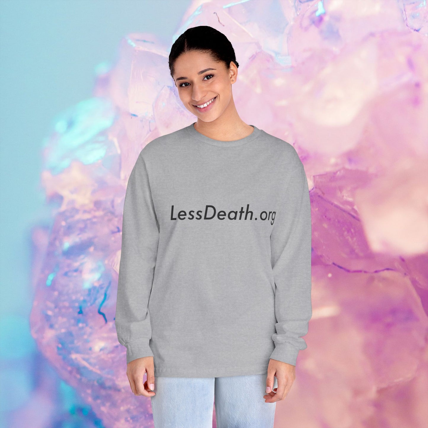 Long-Sleeve LessDeath Hourglass Tee