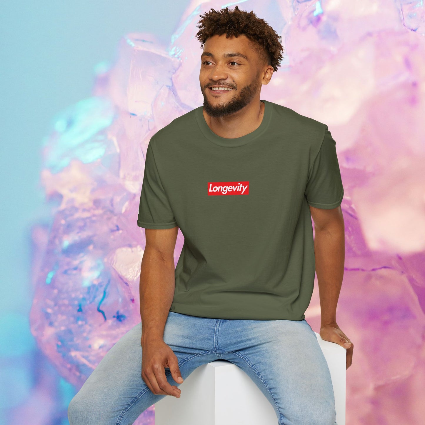 Longevi-Tee Red