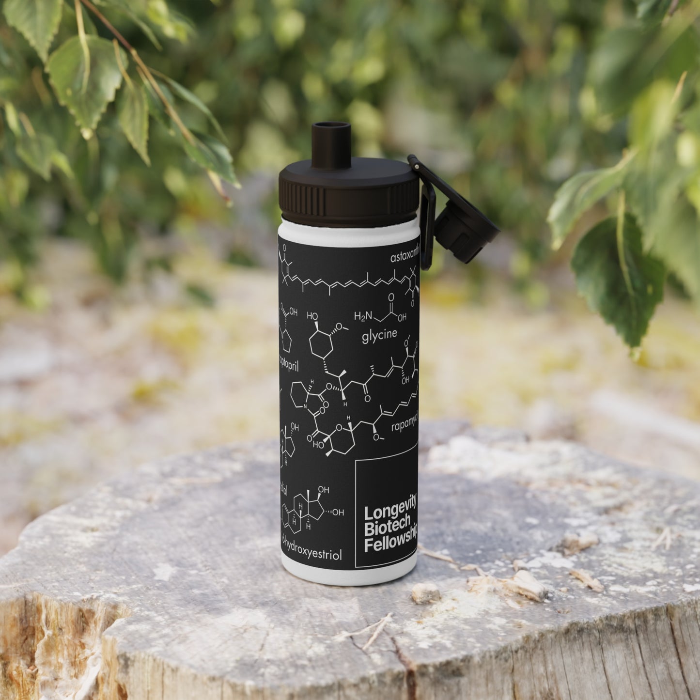 ITP Stainless Steel Water Bottle, 18 oz
