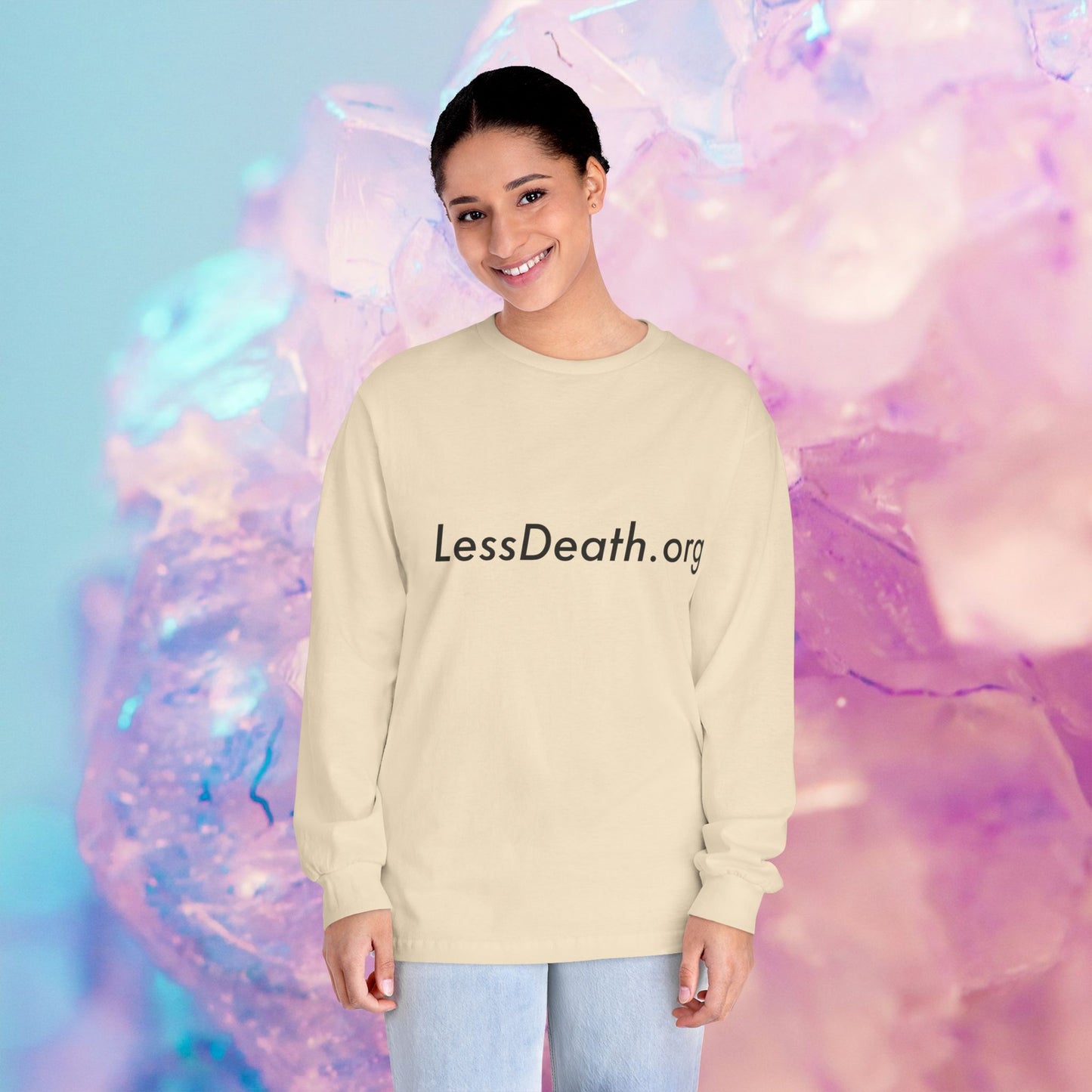 Long-Sleeve LessDeath Hourglass Tee