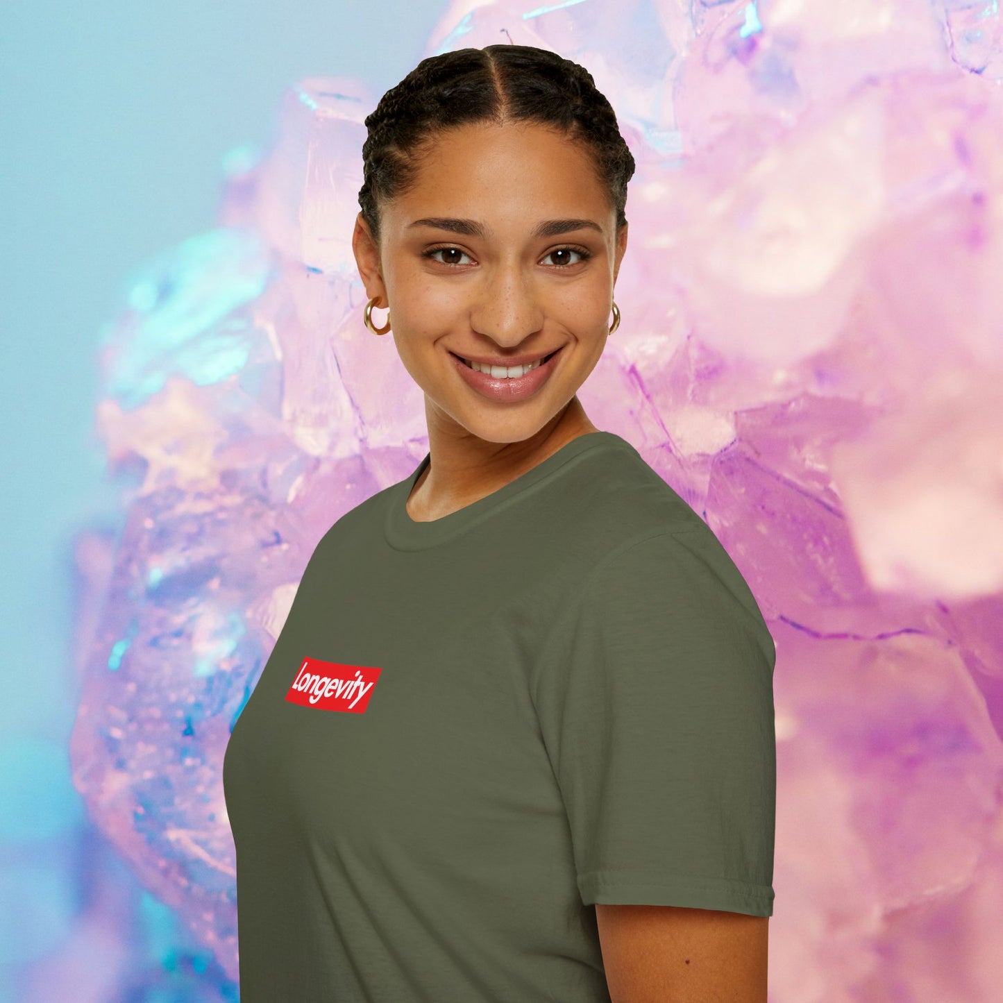 Longevi-Tee Red