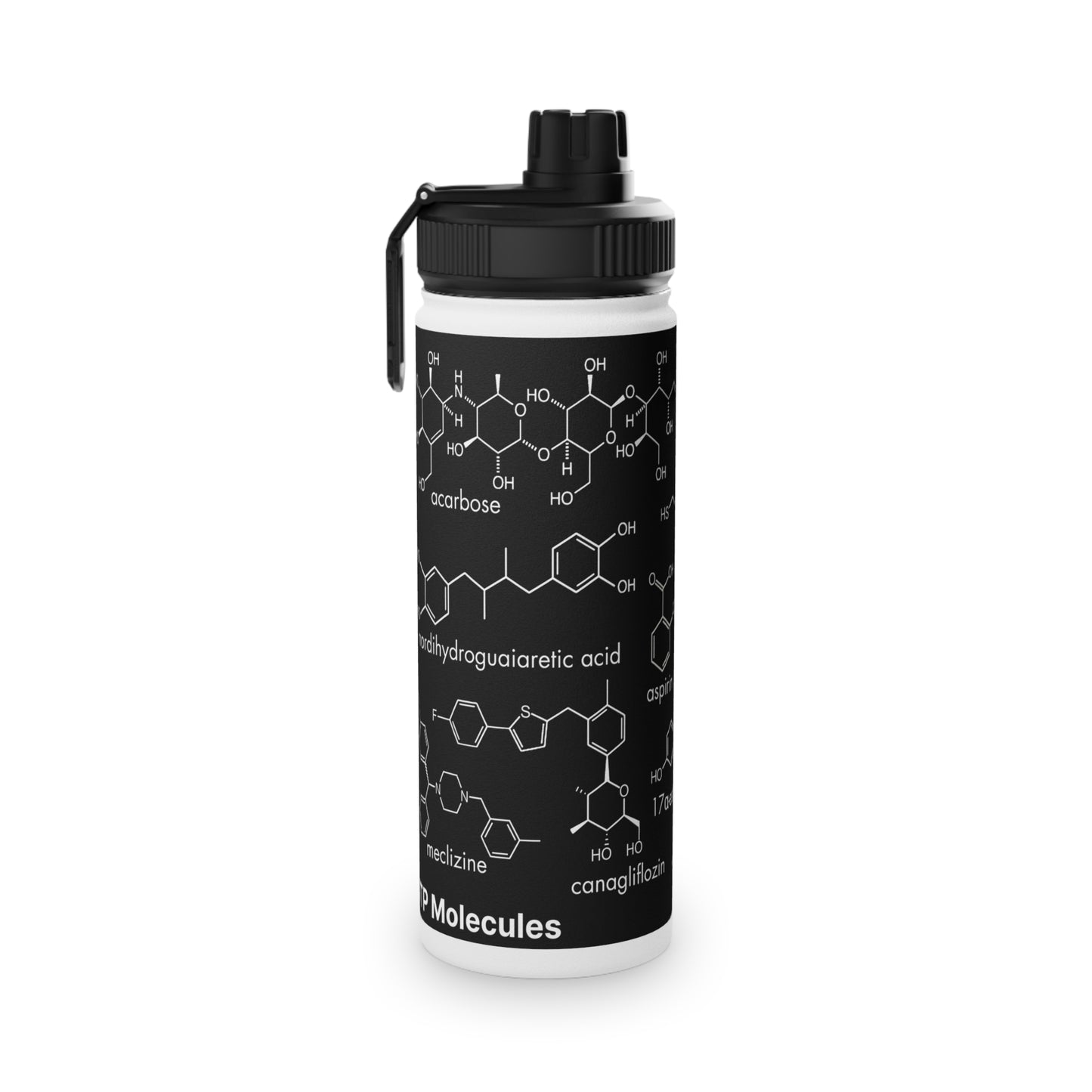 ITP Stainless Steel Water Bottle, 18 oz