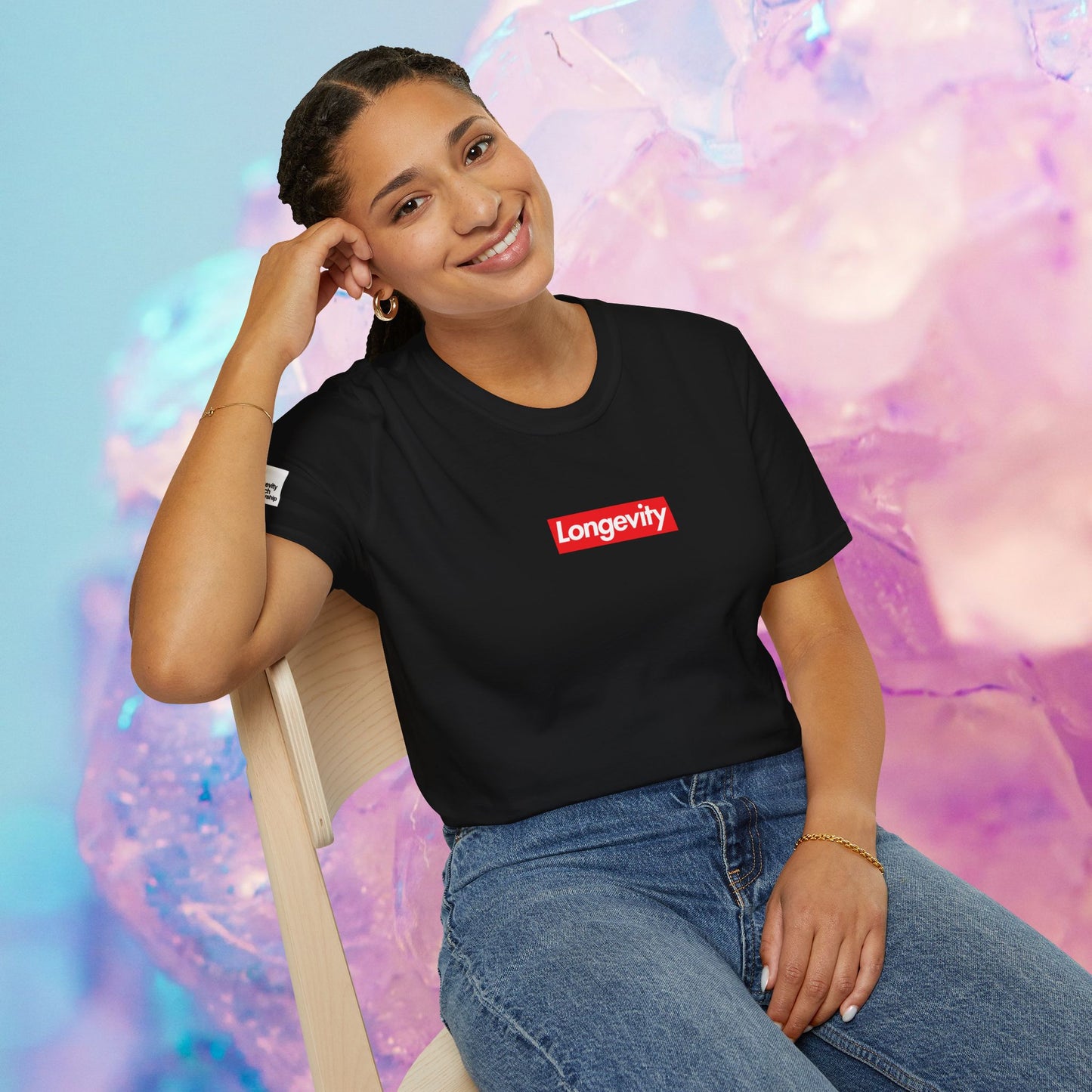 Longevi-Tee Red