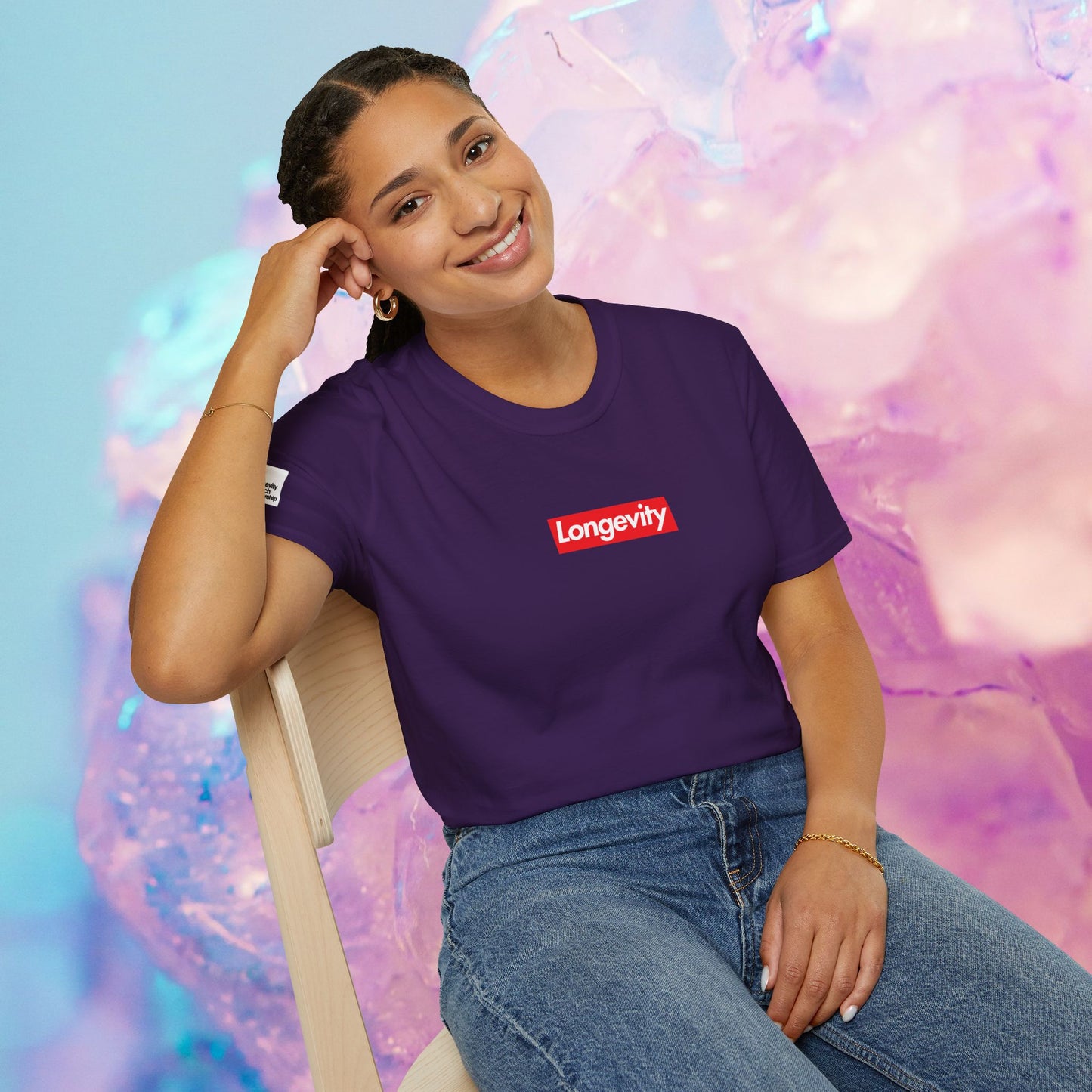 Longevi-Tee Red
