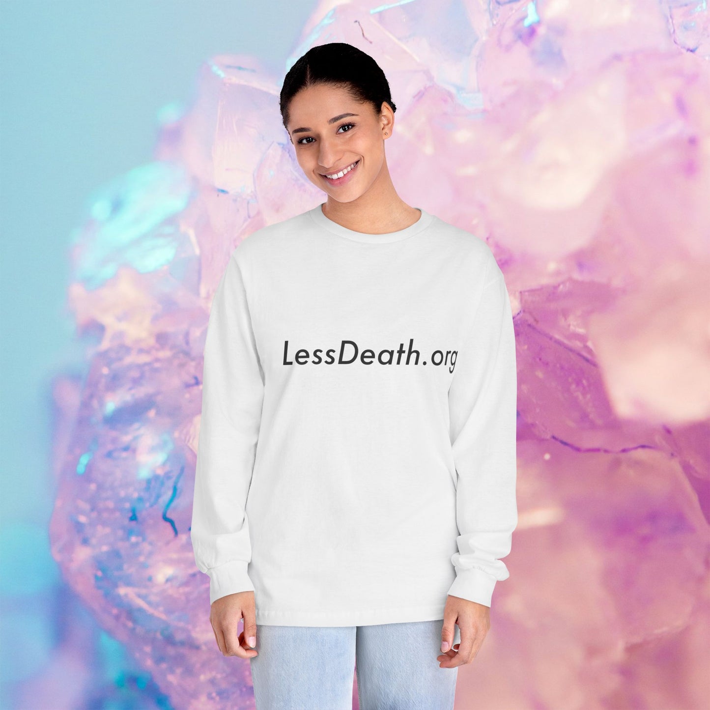 Long-Sleeve LessDeath Hourglass Tee