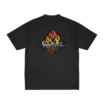 Men's Athletic Boat-Burning Tee