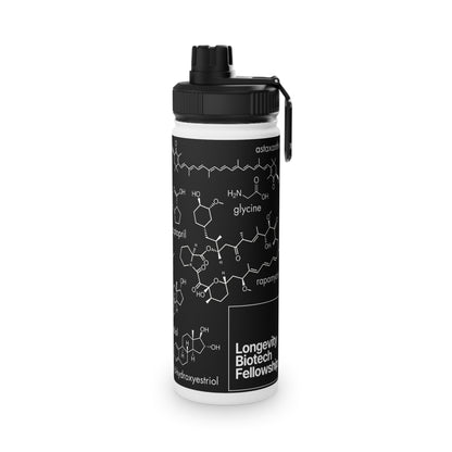 ITP Stainless Steel Water Bottle, 18 oz