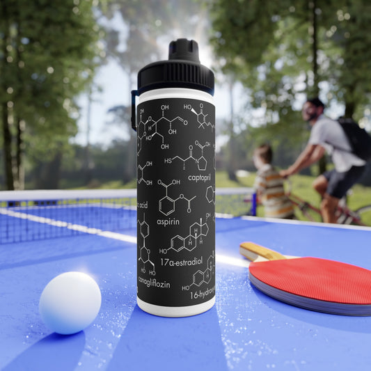 ITP Stainless Steel Water Bottle, 18 oz