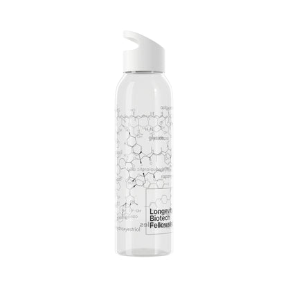 ITP Clear Water Bottle, Black or White, 21.9 oz
