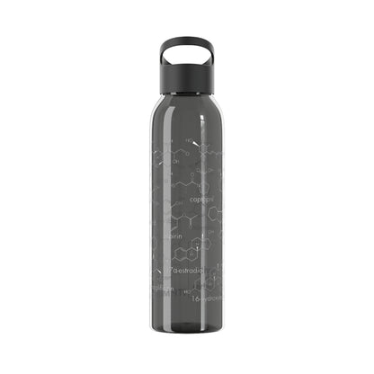 ITP Clear Water Bottle, Black or White, 21.9 oz