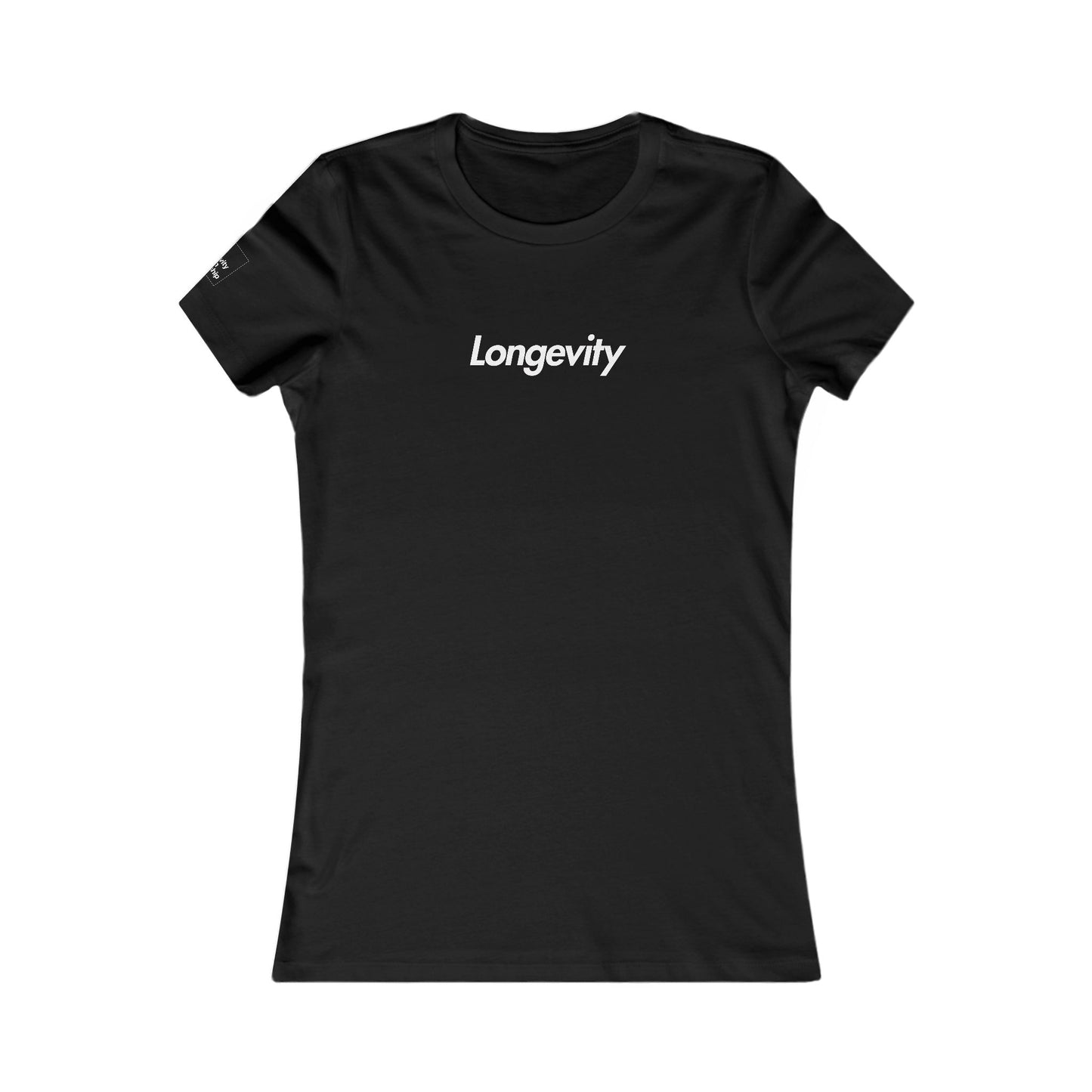 Women's Black Longevi-Tee